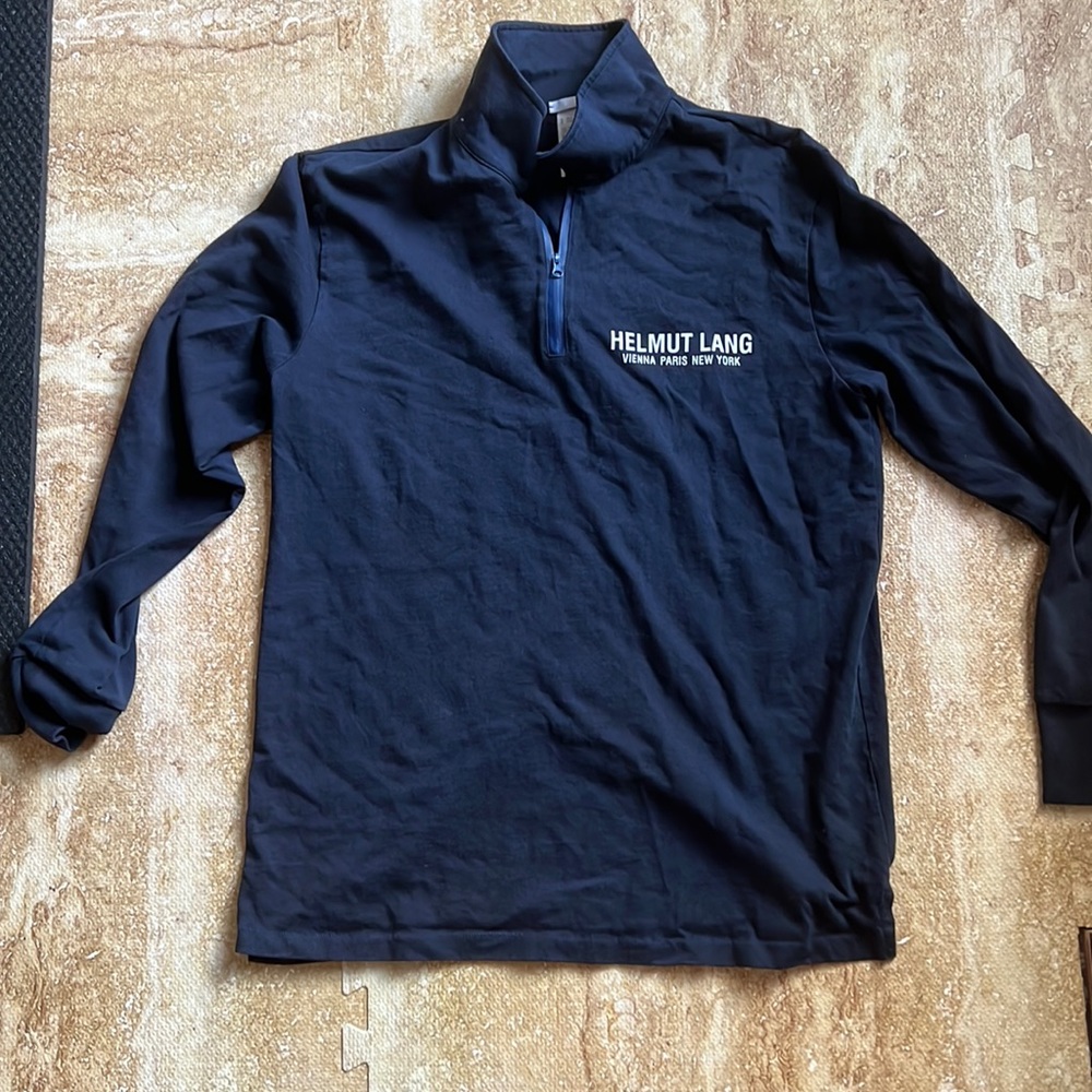 Helmet Lang Quarter Zip Shirt